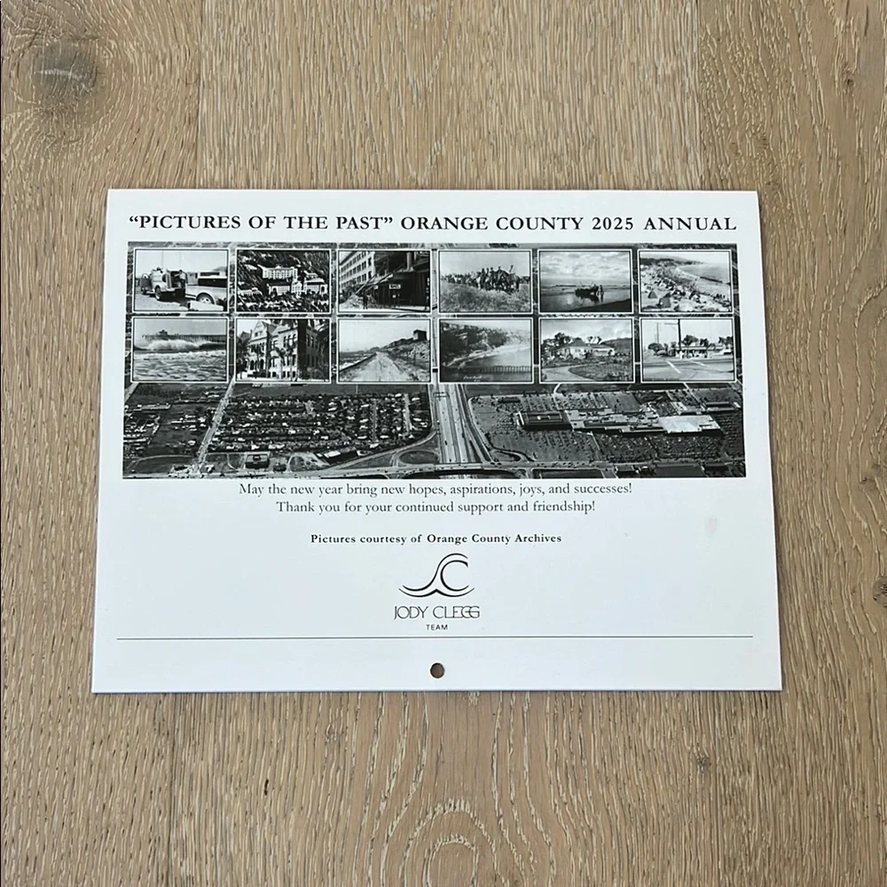 💜 FREE w/ any Purchase. Orange County 2025 Calendar. NEW. 🆕